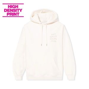 Anti Social Social Club - 	Same But Different Tonal Bone Hoodie (Premium 13.5oz)
